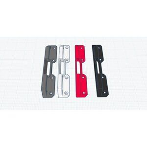 x4 Slimline Clamps Sortimo Bosch L-Boxx - Space Saving Design